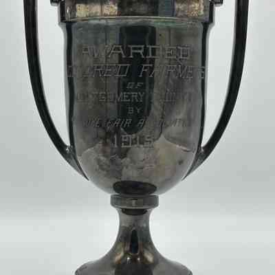 Colored Farmers of Montgomery County Trophy, 1915