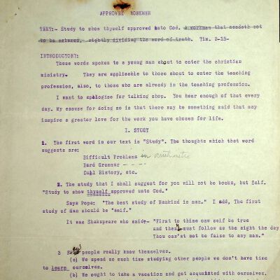 "Approved Workmen", undated
