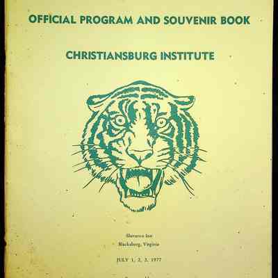 Official Program and Souvenir Book Christiansburg Institute, 1977