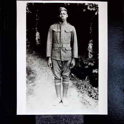 Albert Hunter WWI Veteran, undated