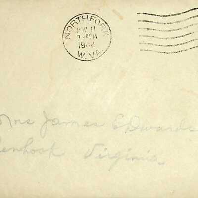 Letter from Suella Green, 1942