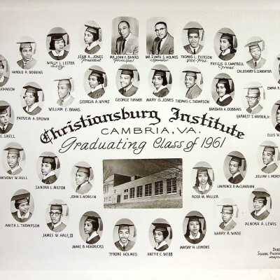 Christiansburg Institute Graduating Class of 1961
