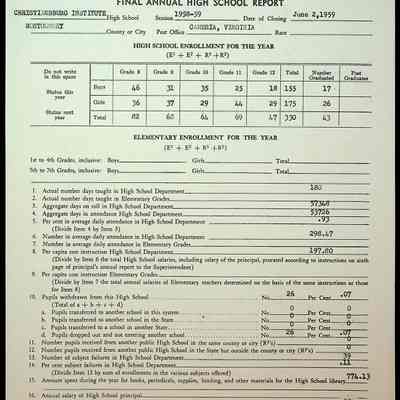 Reports State Department of Education (Folder 2 of 2)