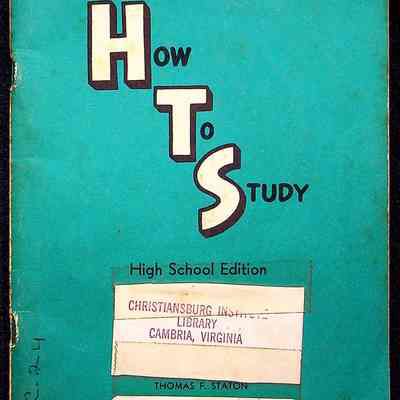 How To Study, Staton 1959