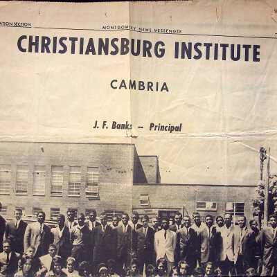 Christiansburg Institute,” Montgomery News Messenger, June 4, 1964