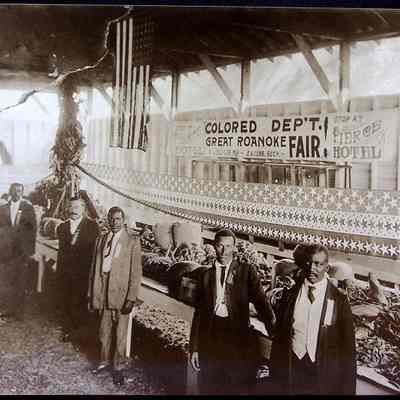 Colored Department Great Roanoke Fair, undated