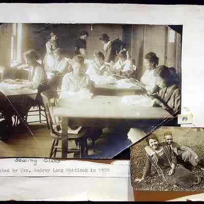 Sewing Class, undated
