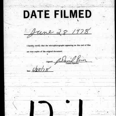 Friends Freedman's Association Reel Five Disk One Executive Committee Minutes 1933-1973 and Statistics of Schools 1866-1868