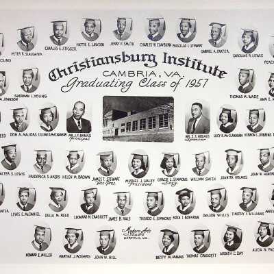 Christiansburg Institute Graduating Class of 1957