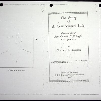 Charles H. Harrison, "Story of a Consecrated Life," 1900, (photocopy)
