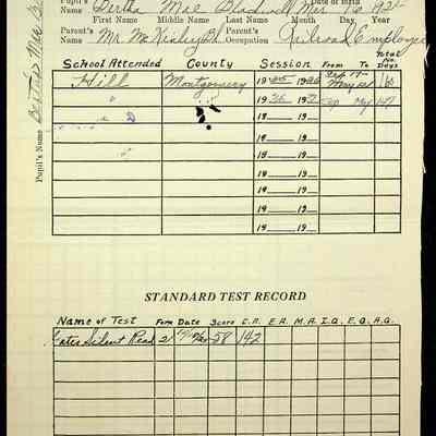 Blackwell, Bertha Mae