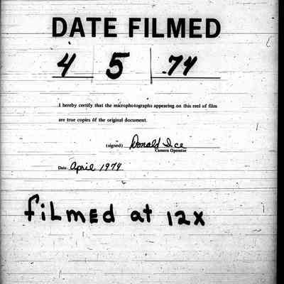 Friends Freedman's Association Reel Three: Executive Committee Minutes 1910-1920