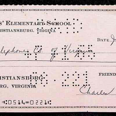 Friends Elementary Financial Documents, 1965
