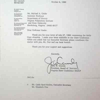 NACCP Letters