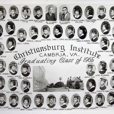 Christiansburg Institute Graduating Class of 1965