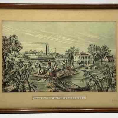 "High Water" In The Mississippi, undated