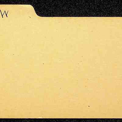 Early CI Student Records: W Names
