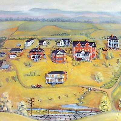 Two photographs of Gary Harkrader Paintings, 2000
