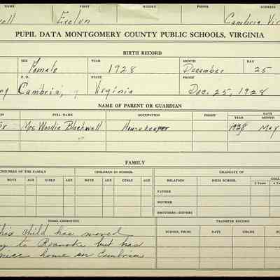 Blackwell, Evelyn