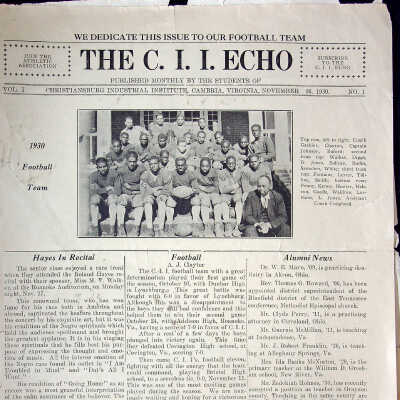 The C.I.I. Echo vol.1 no.1 November 26th, 1930
