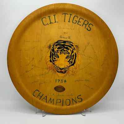 CII Tiger Championship Plate, 1954