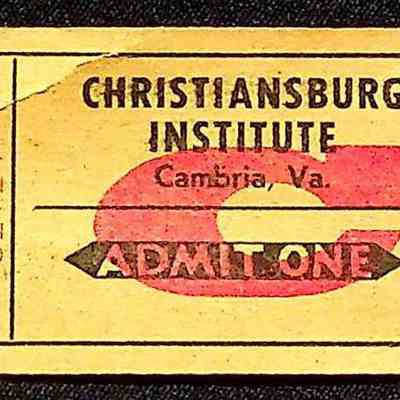 CI Event Ticket, undated