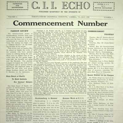 The C.I.I. Echo vol.2 no.3 May, 1932