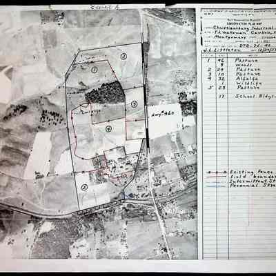 Ariel Photograph of CII Campus, 1958