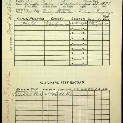 Blackwell, Floyd Carl