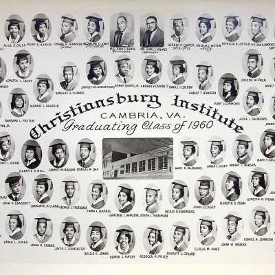 Christiansburg Institute Graduating Class of 1960