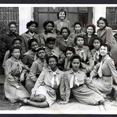 Photograph, CI’s Girl Scout Troop, 1945