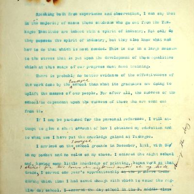 Untitled "Speaking from Experience", undated