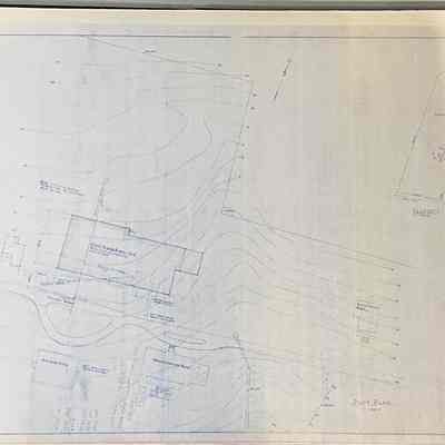 Scattergood Gym Blueprints, 1951