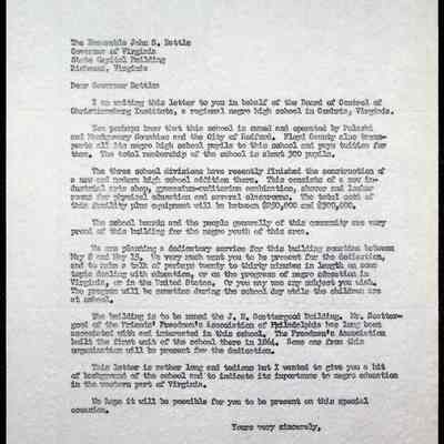Christiansburg Institute Facility Documents