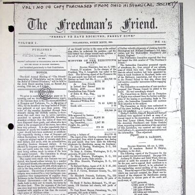 1866 Freedman's Friend (photocopy)