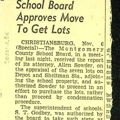"School Board Approves Move"