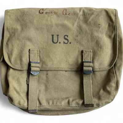 George C. Gess Canvas Field Bag
