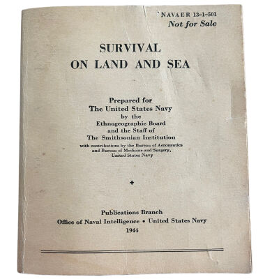 NAVER 12-1-501 Survival On Land And Sea