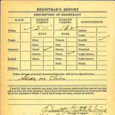 Draft Card back