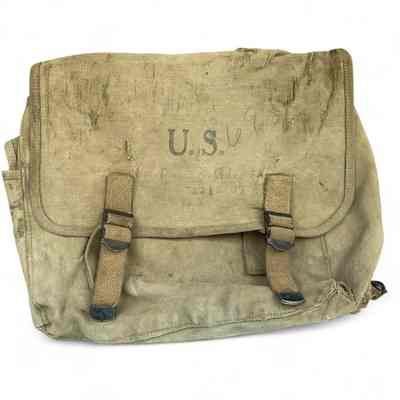 Ray H. Glessner Canvas Field Bag