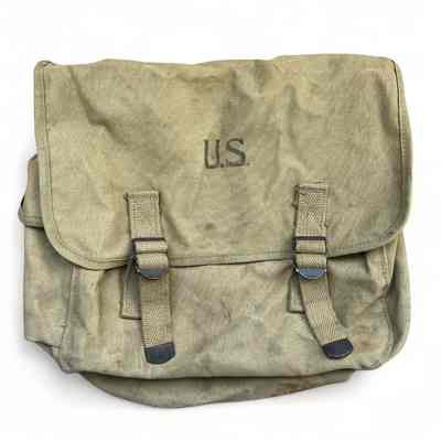 Col. Manly B. Gibson Canvas Field Bag
