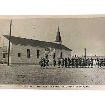 Typical Chapel-Troops in Foreground