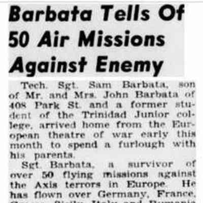 Unknown newspaper and date.
