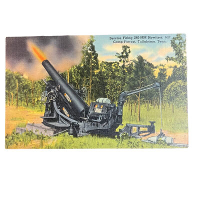 Service Firing 240-Mm Howitzer