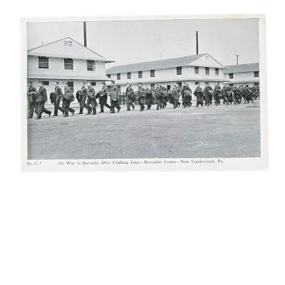 On Way To Barracks After Clothing Issue