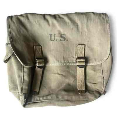 David R. Dixon Canvas Field Bag