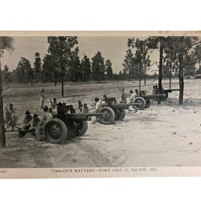 75-MM-Gun Battery