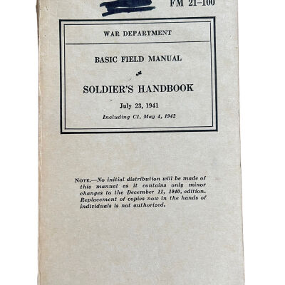 FM 21-100 Soldiers Handbook Including C1