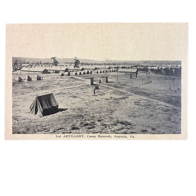 2nd Artillery-Camp Hancock, Augusta, GA.