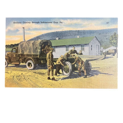 Artillery Coming Through Indiantown Gap, Pa